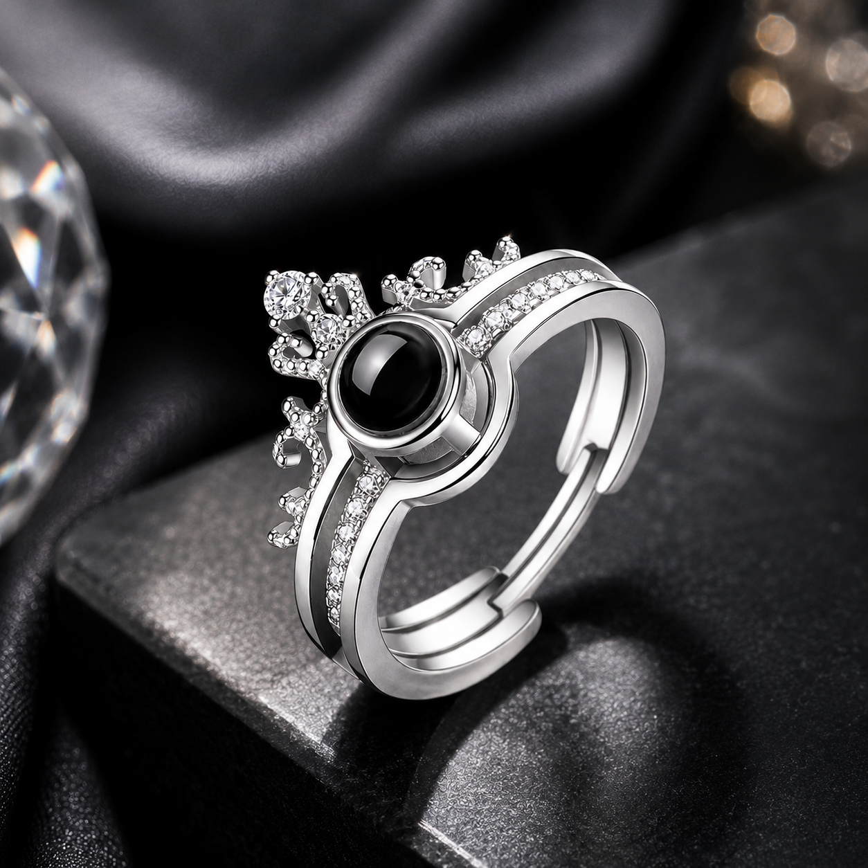 Queen Photo Ring