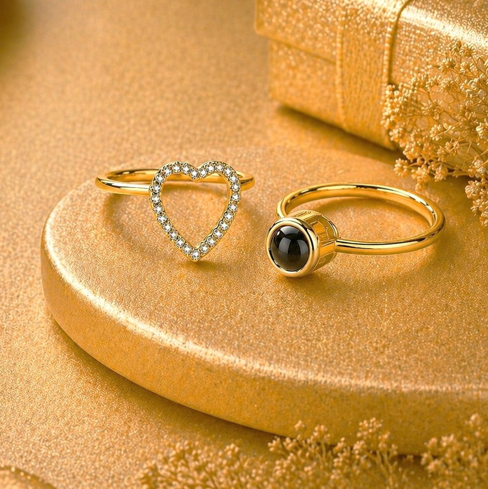 Heart Projection Ring