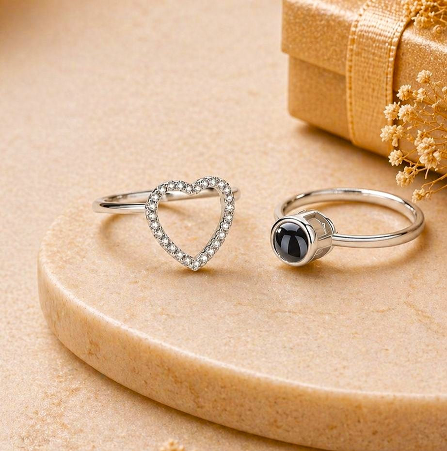Heart Projection Ring