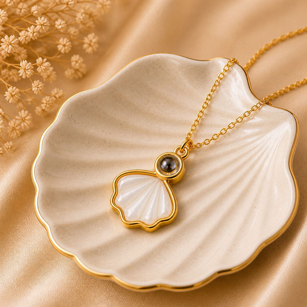 Shell Photo Pendant